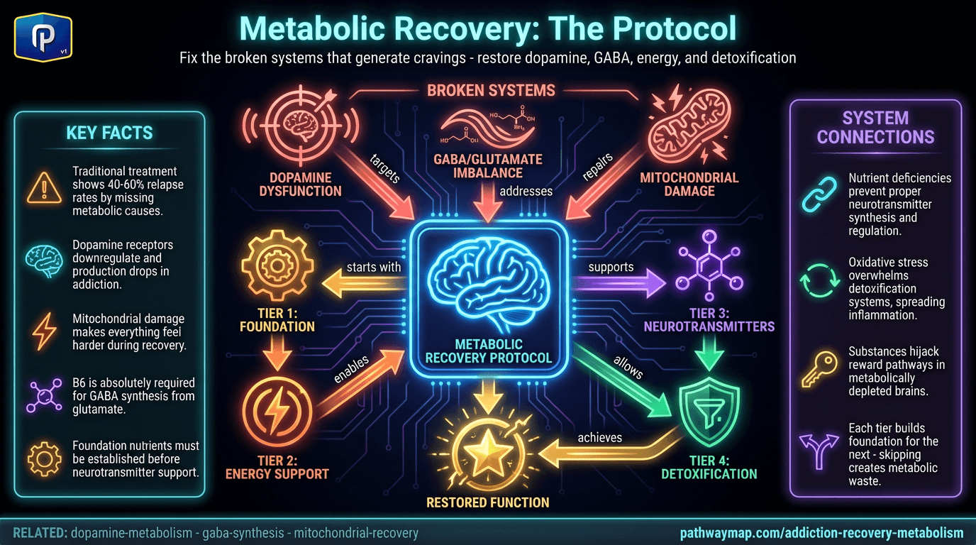 Metabolic Recovery: The Protocol pathway diagram